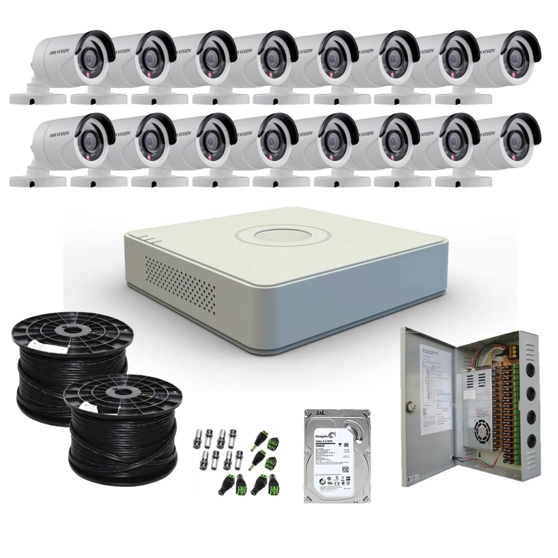 16 channel HIK vision combo plus installation included