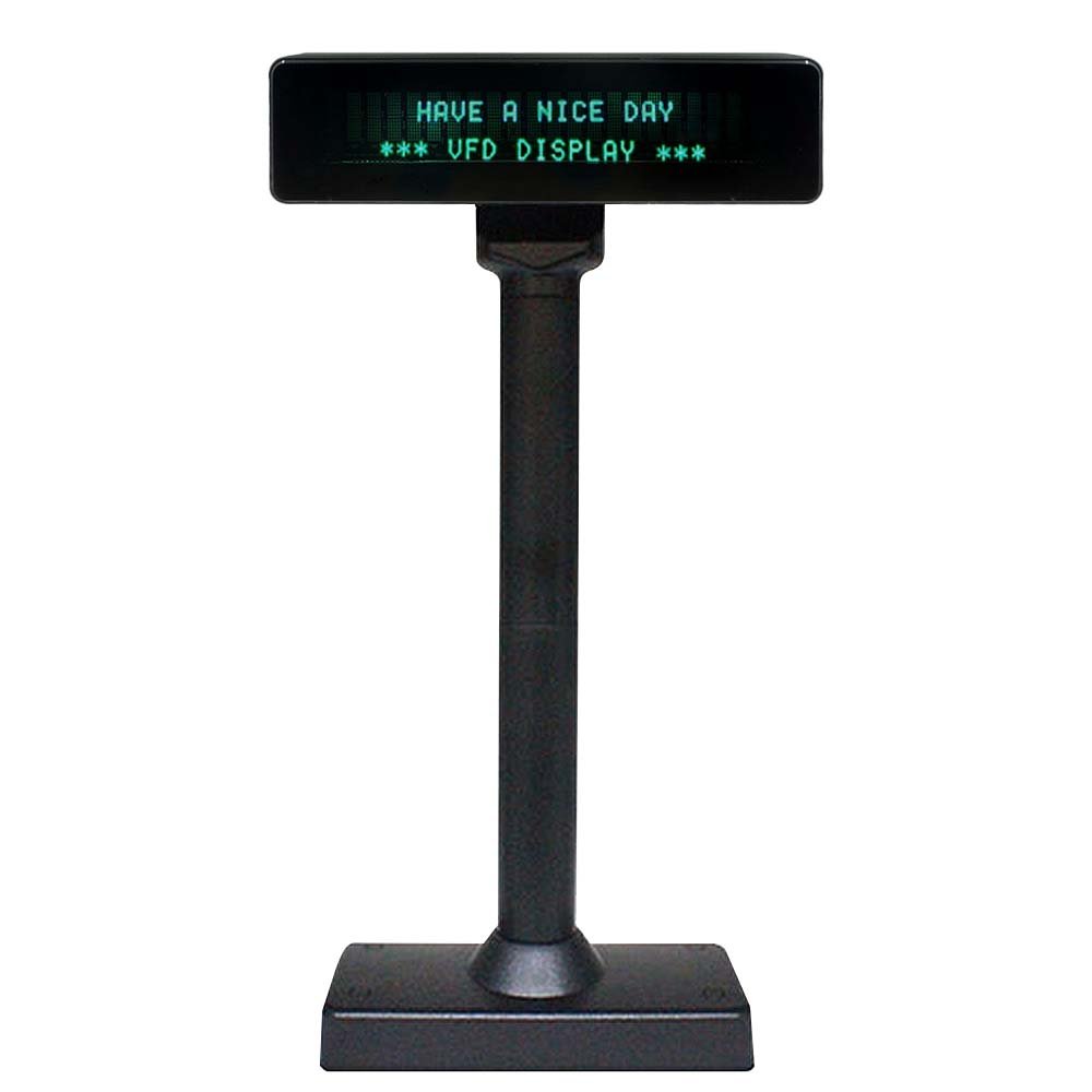 Point Of Sale Generic vfd Customer POLE DISPLAY 2 LINE Usb NEW