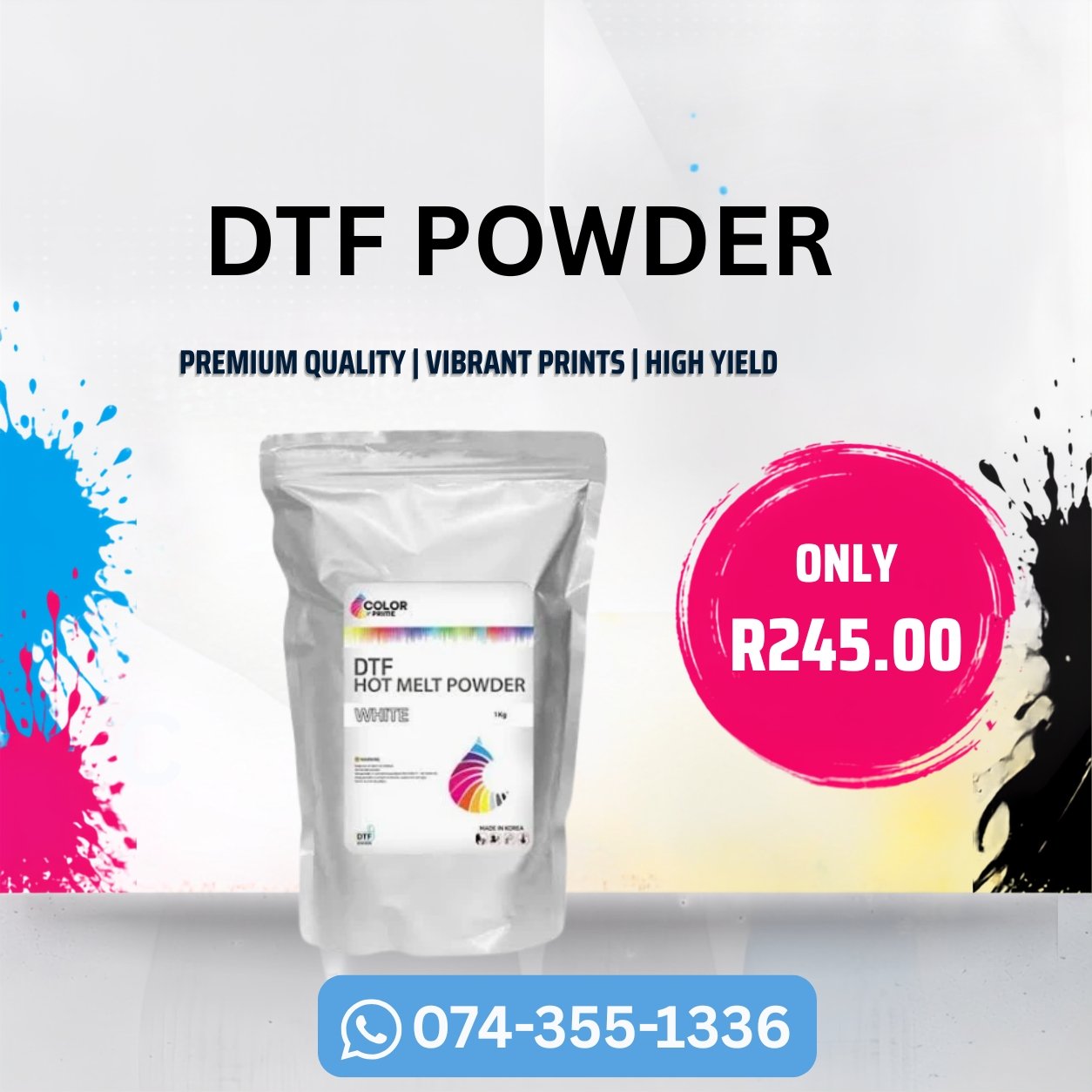 dtf powder 1kg