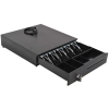 Cash Drawer - Black, RJ11 / RJ12 Printer Kick Interface