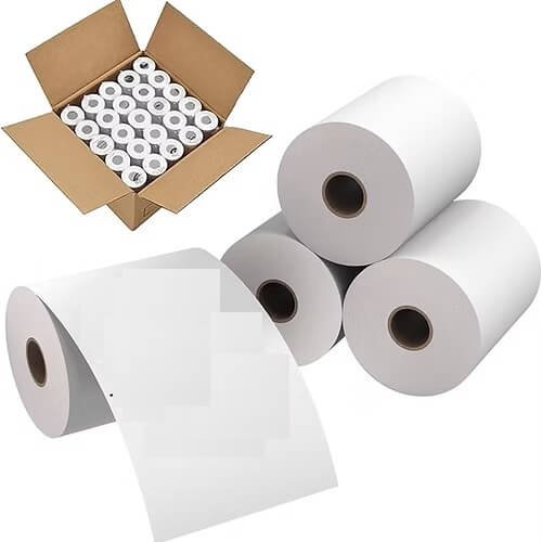 Pack of 50 Thermal Paper Rolls 80x83mm