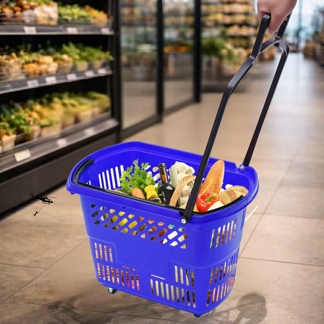 LARGE TROLLEY BUSKET