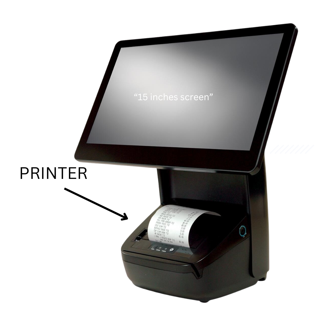 Hisense Luna POS HK718 Touch Computer 5 in one combo FULL SET - Image 2