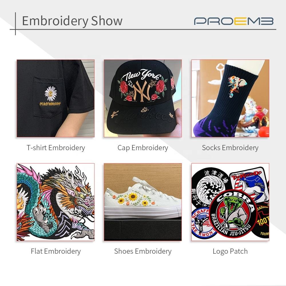 Professional High Speed 1200rpm 12 Needle Sewing Cap Embroidery Machine Computerized 2 Head Embroidery Machine - Image 3