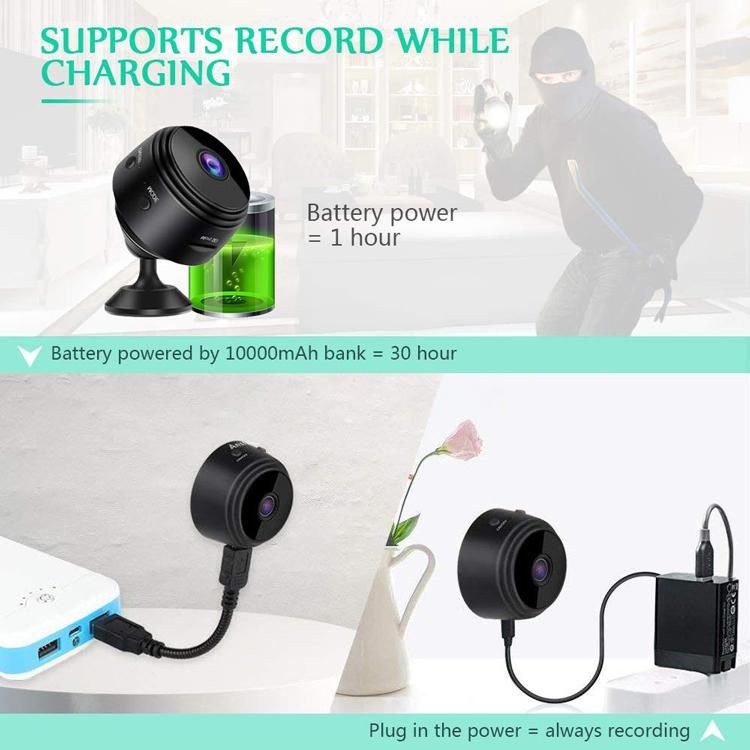 Magnetic Live Stream Wifi HD 1080P Mini Camera - Image 4