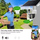 4G Solar Power PTZ IP Wifi Camera Security 1080P CCTV HD Waterproof Outdoor Cam - Image 5