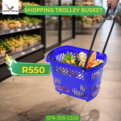 LARGE TROLLEY BUSKET