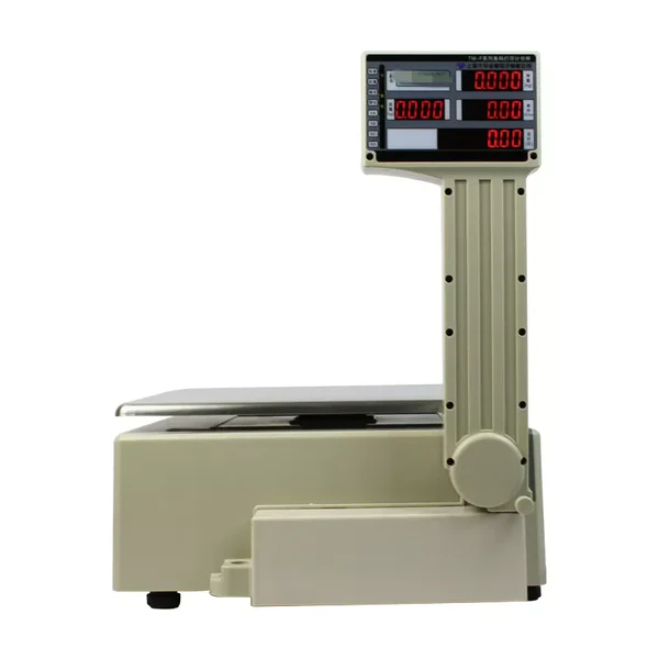 30kg Digital Label Printing Barcode Scale - Image 2
