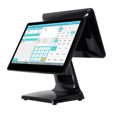 Point of sale system Touch Dual Screen POS Terminal - Intel Celeron G4700T, 8GB RAM, 128GB SSD, Windows
